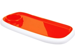 Uma Bandeja Prática E Fácil De Usar, Portátil Para Transportar Alimentos E Bebidas Com Segurança