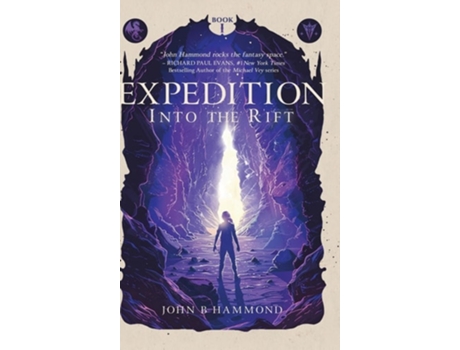 Livro Expedition Into the Rift de John B Hammond (Inglês - Capa Dura)