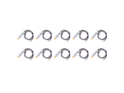 10pcs Sensor Indutivo Proximidade LJ12A3-4-Z/AX 6-36vdc 300ma 3 Fios NPN