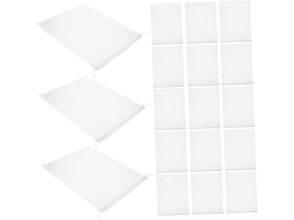 24 Peças Sacs Tissés Expédition Grands Vides Para Expedição Logística Express De Rangement Résistants Et