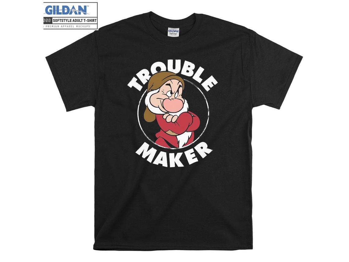 T-shirt Rockinstone Grumpy Dwarf Snow White（l）