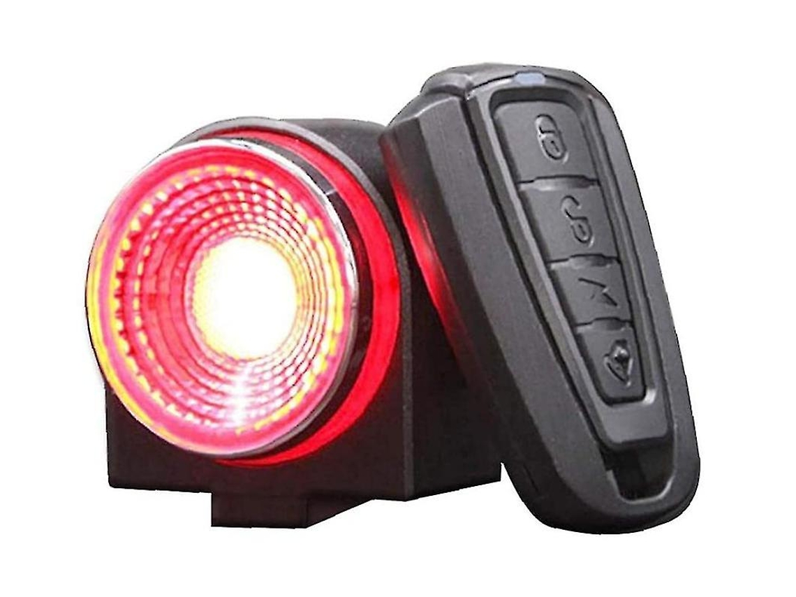 YIZHOOD Ciclismo Alarme Bicicleta Alarme Luz Traseira Conjunto Par Des1478 Preto
