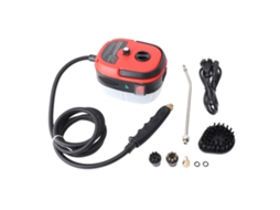 Limpador de vapor portátil 2500w alta pressão 105°C, 6 velocidades, 4 cabeças de escova, EU 220v S/MARCA