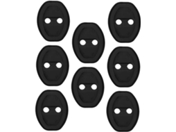 Conjunto De 8 Capas Protetoras De Silicone Para Fecho De Porta