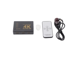 2026 switcher Hdmi 5 em 1 com Controle Remoto 1080p