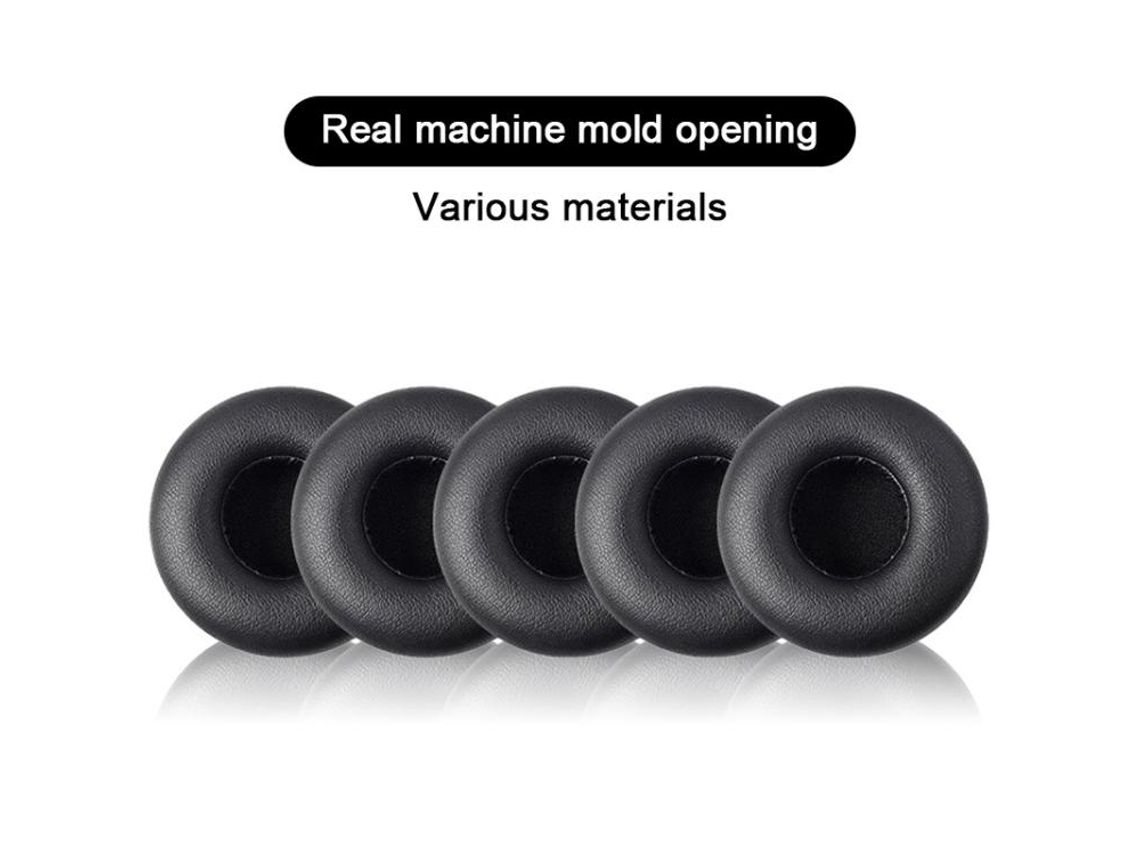 Almofada para auscultadores Akg K417p de espuma macia preta (XIAOMOYU)