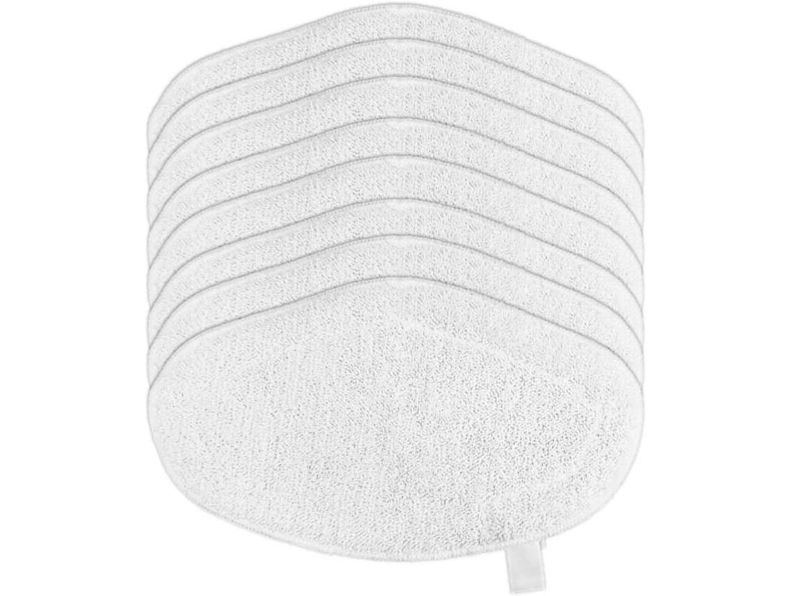 Pacote com 8 Panos de Limpeza para o Polti Vaporetto Sv440. Refis Laváveis​​ os Modelos Sv440, Sv450 e Smart 100t BRILVIBERA