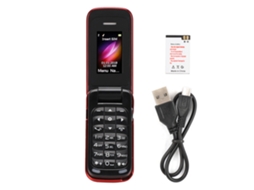 Laxiscreed Telefone Flip Mini Com Bluetooth E Efeitos Sonoros Para Diversão E Conectividade