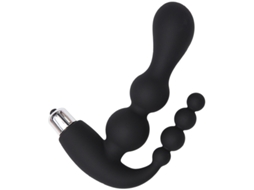Vibrador JL-EIGHT Sextoys Gel de Sílica Preto
