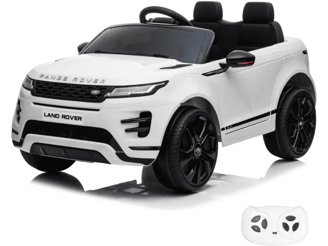 Carro Elétrico Para Crianças - Range Rover Evoque 12v - 2 A 6 Anos - Branco