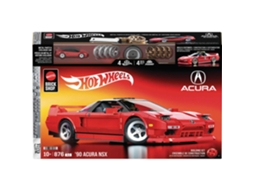 Mattel Brick Shop JFT17 Mega 90s Hot Wheels NSX Acura Conjunto de Construção