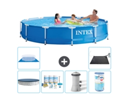 Intex Piscina Com Estrutura Redonda - 366x76 Cm - 7-peças S31590