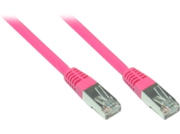 Cabo de Rede ALCASA (RJ45 - 3 m - Rosa)