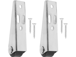 Conjunto De 2 Polias Substituição Para Portas, Em Aço Galvanizado E Nylon Pp, Para Portões E Cercas De Jardim