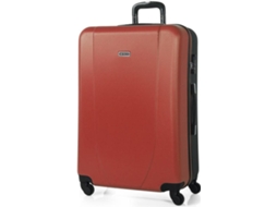 Mala de Viagem Grande ITACA Texturizado Laranja (50x75x29cm - 100 L)