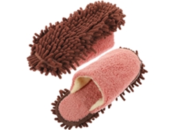 Sapatos de Limpeza Laváveis, Feitos Chenille e Algodão com Alta Absorção Água. Práticos para CHABERLU