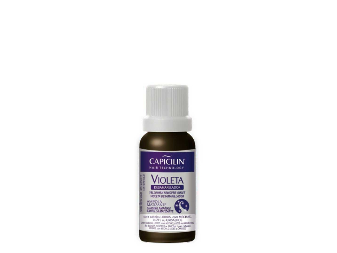 Capicilin Ampola Matizante Violeta Desamarelador 20ml