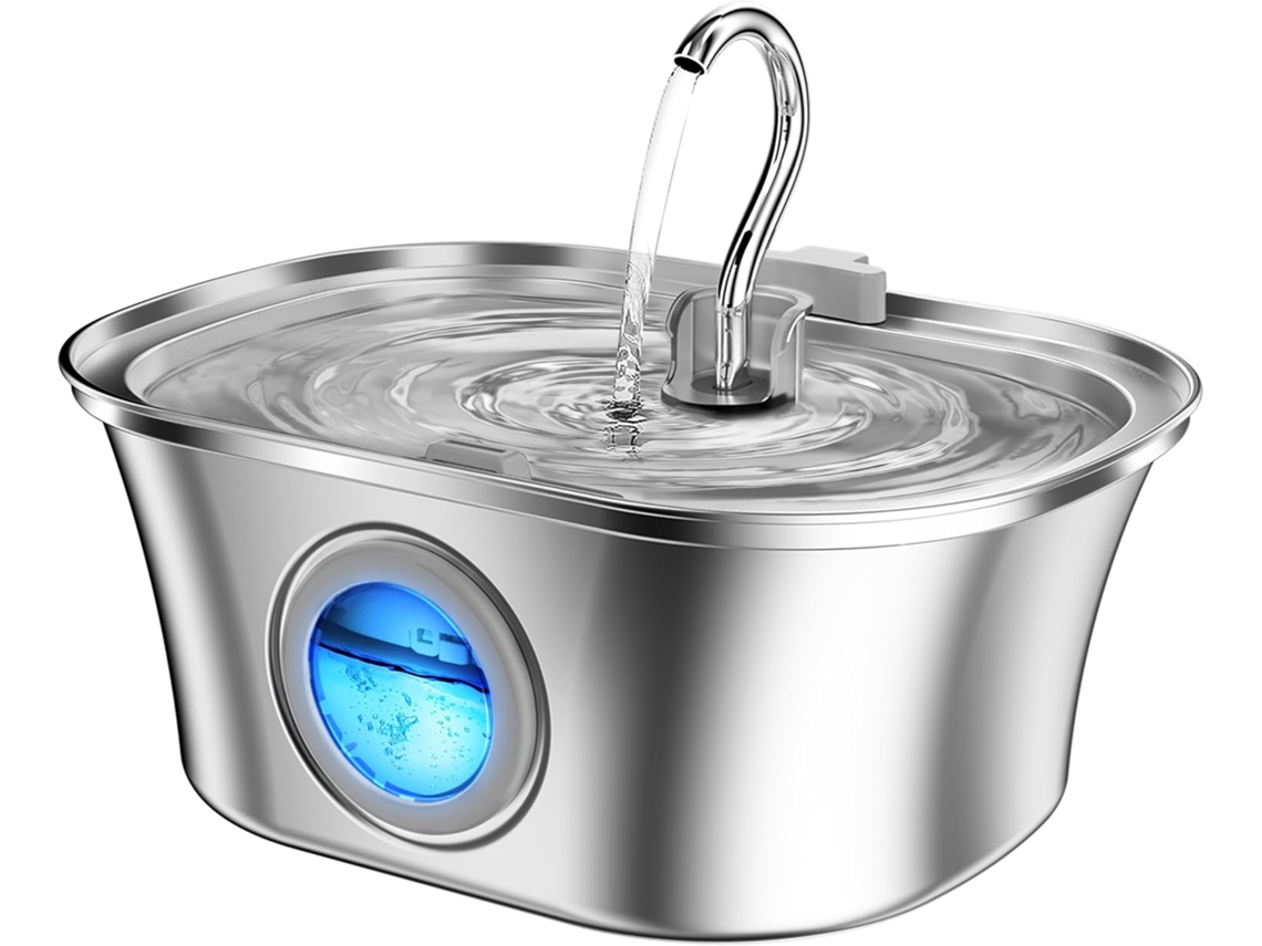 Dispensador Automático De Água, Capacidade 3,2 L, Em Aço Inoxidável, Para Uso Doméstico E Hidratação Diária