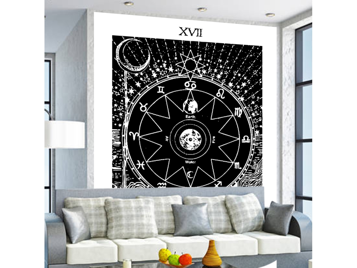Tapeçaria (estilo Mandala, Design Multifuncional) Eoocoo
