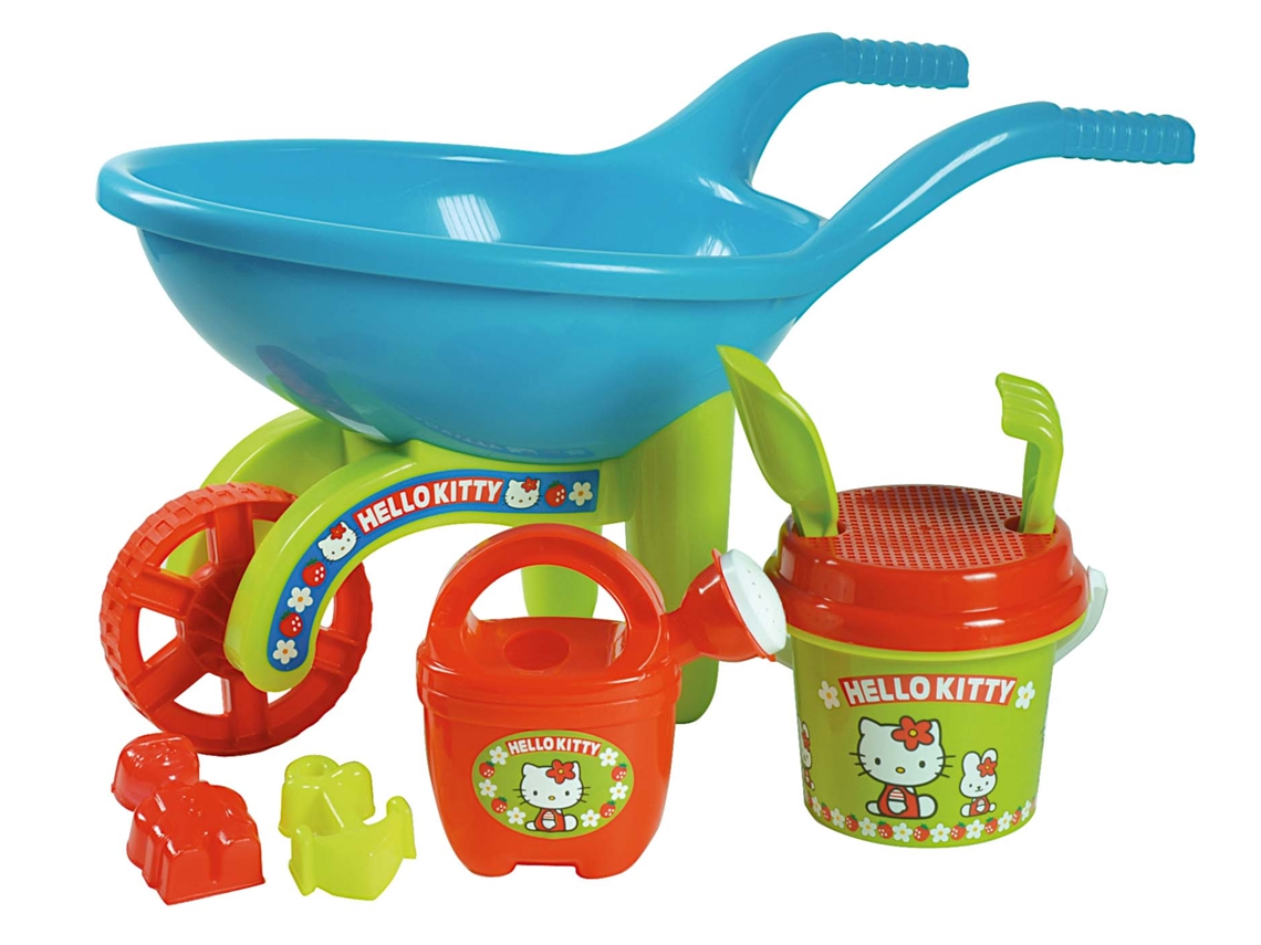 Carrinho Com Conjunto De Brinquedos Hello Kitty Praia