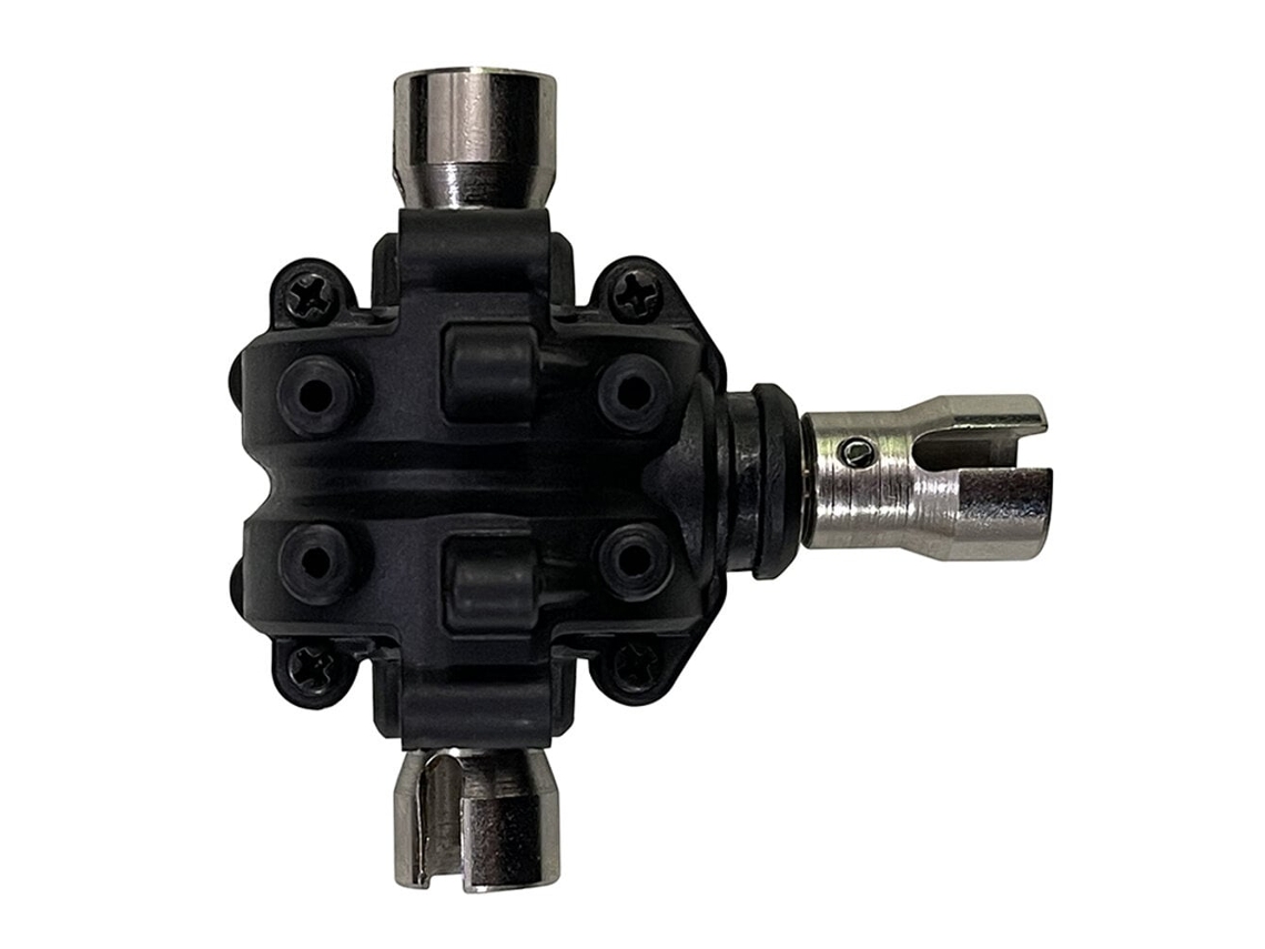 Traseiro Xlf X03a Max X04a Max X06 X07 X08 1/10 Peças Carro Rc Conjunto Caixa Engrenagens Dianteira Traseira Acessórios Fy qbx02 Fy hbx02 MDUG