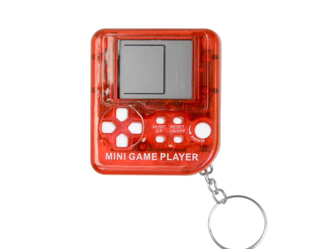 Mali chaveiro Mini Console de Jogos Clássico Retrô Portátil Lcd Brinquedo Anti Stress