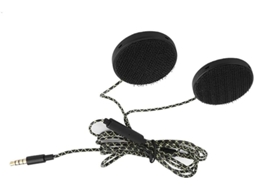 Para Capacete De Moto, Casco Em Abs, Design Auto-aderente, Cabo De 1,2 M, Música E Apelos, Prêmio Jack 3,5 Mm