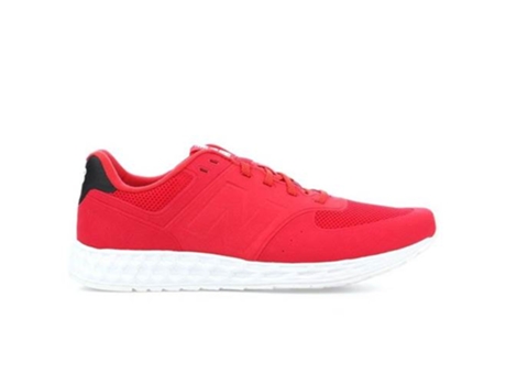 Ténis NEW BALANCE Mode De Vie Homem (Vermelho, Branco - Tecido, Material Sintético - 42,5)
