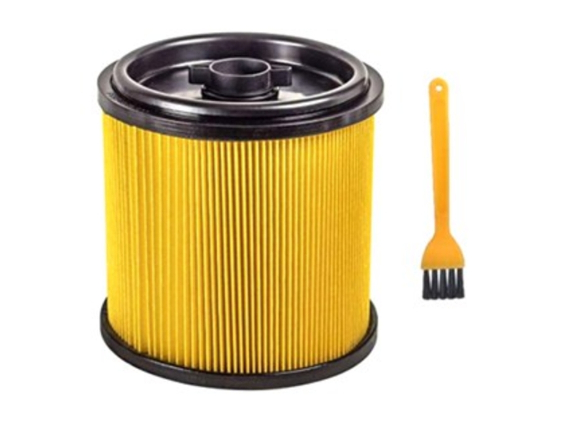 Filtro de substituição para filtro e retentor de cartucho padrão vacmaster, cabe em aspirador de pó úmido e seco de 5 a 16 galões