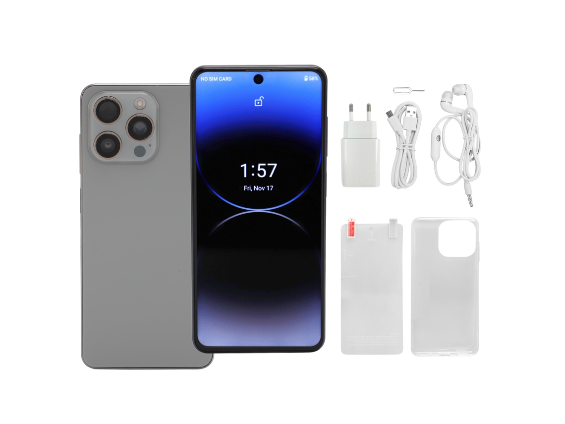 Smartphone Laxiscreed Dual Sim Com Face Id Para Acesso Rápido E Segurança Avançada