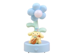 Farol Noturno Infantil Fofo Multifuncional Flor de Desenho Animado Resina para Quarto | S/MARCA