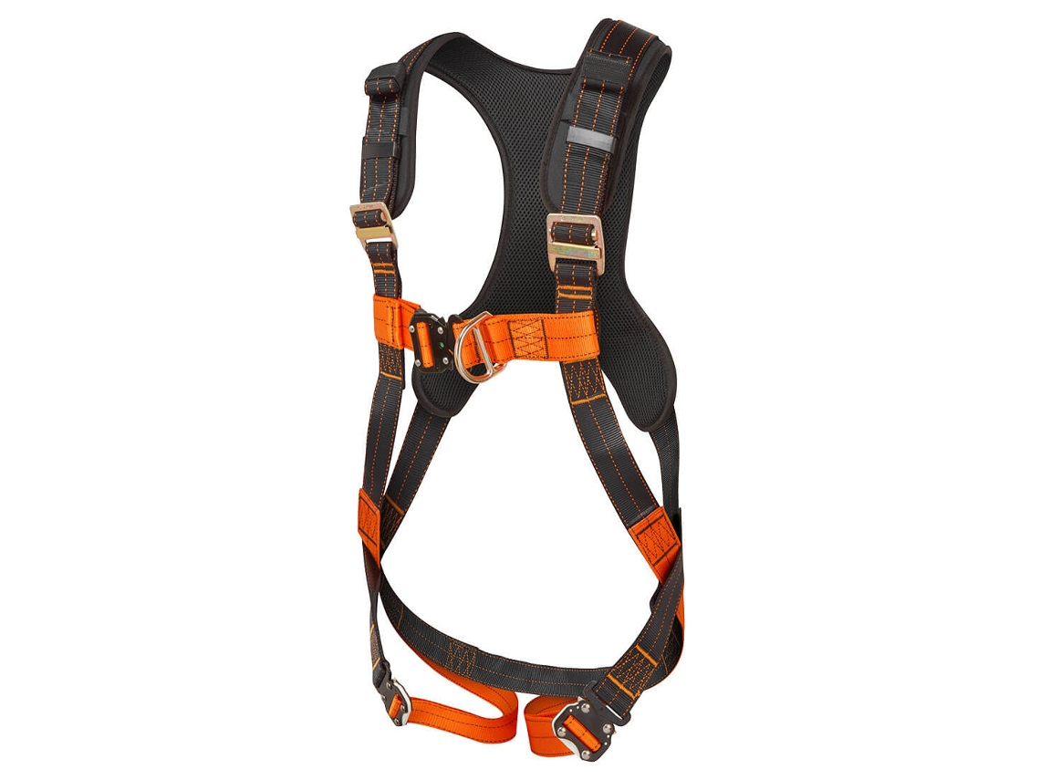 Arnês Portwest Ultra 2 Pontos - Segurança E Conforto Preto E Laranja / Xl/2x