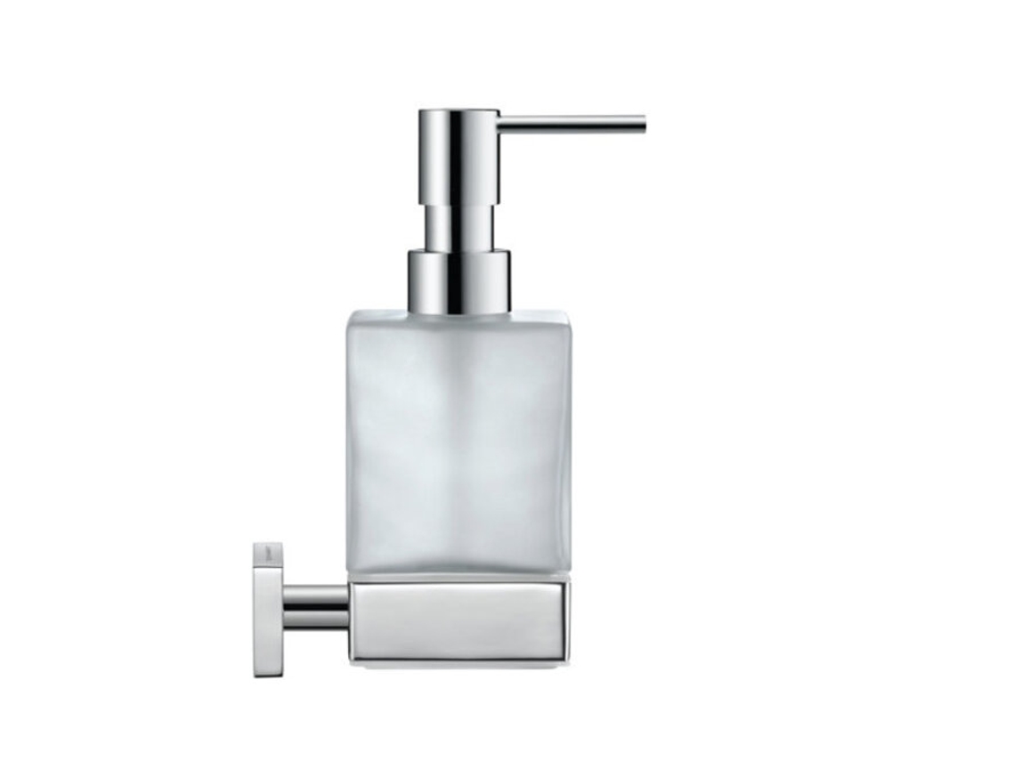 Distribuidor De Sabão Duravit Karree Em Vidro Mate, Cromado