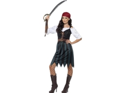 Fato de Mulher DISFRAZZES Pirata Marinheira (Tam: XL)