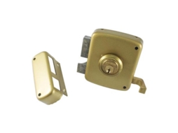 Cerradura 1125/ 80 izquierda esmaltada