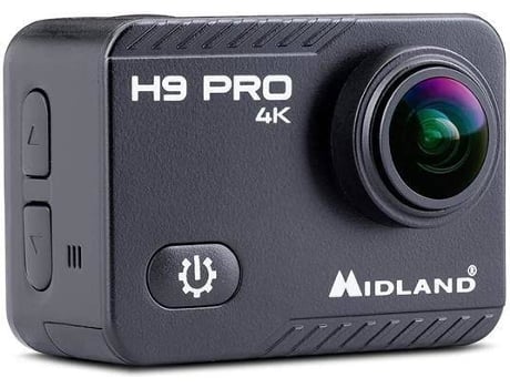 Action Cam MIDLAND H9 Pro (4K Ultra HD - 20 MP - Wi-Fi e Bluetooth)