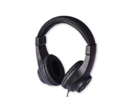 Fones de Ouvido com Fio com Conector Único de 6 5 Mm Preto