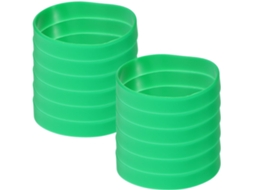 Solustre 100-pulseiras Elásticas De Silicone Verde Para Festa Do Dia São Patrício, Pulseiras Esportivas Unissex