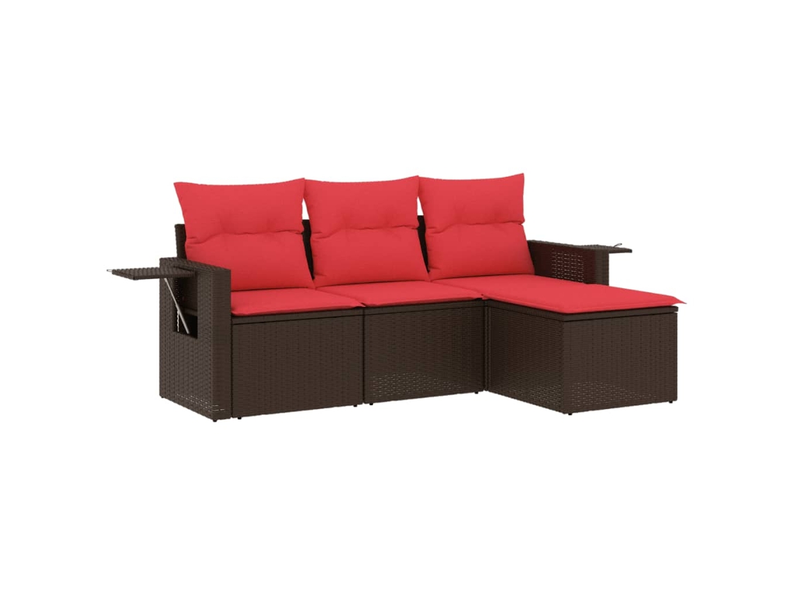 Mesa com Armário Madeira Engenheirada MAISON EXCLUSIVE
