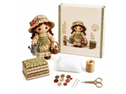 Kit De Costura E Patchwork (menina Jardineira - Modelo 85)