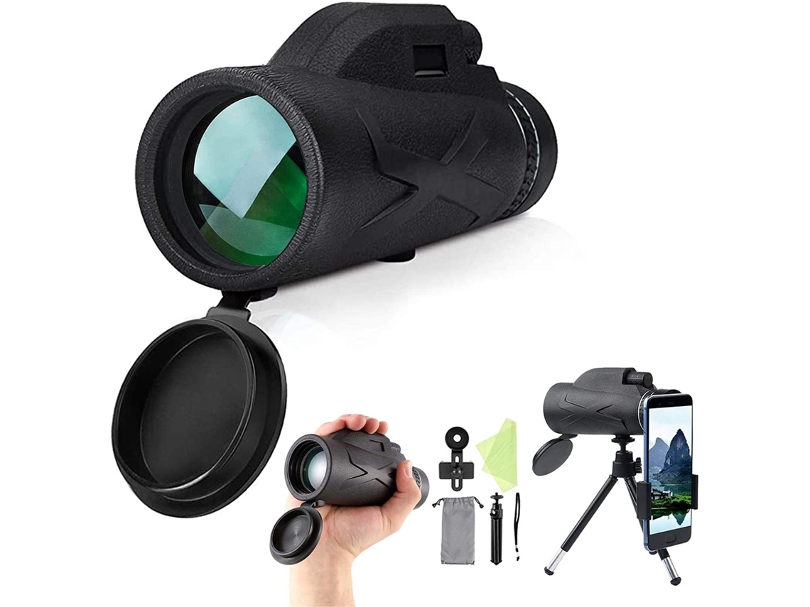 Binóculos ENKERS 25 * 30 Mini Telescópio de Bolso para Acampamento Náutico Ao Ar Livre e Birdwatching - Amarelo