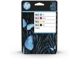 Pack 4 Tinteiros HP 963 (Preto, Amarelo, Azul Cyan, Magenta)