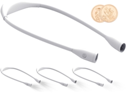 Luminária De Leitura Pescoço Genérica – Led Portátil Ajustável, 0, 4w, Ideal Para Tricô E Crochê