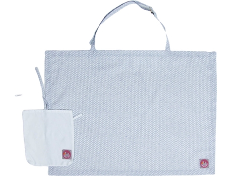 Avental Amamentação  Azul Bolas (70x50 - 105grs)