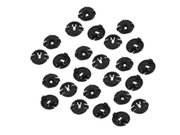 100 Clips De Fixação Para Forro De Arco De Carro 4f0825429a Para A4 B8 Xek