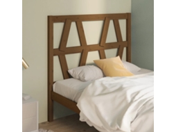 Cabeceira De Cama 81x4x100 Cm Pinho Maciço Castanho Mel Lovely Home