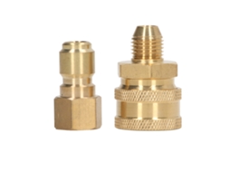 Encaixe Rápido Para Máquina De Lavar À Alta Pressão 5000psi Conector Rosca M14x1.5mm Latão