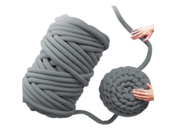 Fio Grosso Para Tricô, Fio Grosso De Lã, Fio De Lã Roving Aquaforge