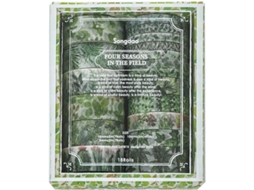 18 Fitas Washi Para Scrapbooking, Decoração De Diários, Fitas Washi Com Tema De Verão