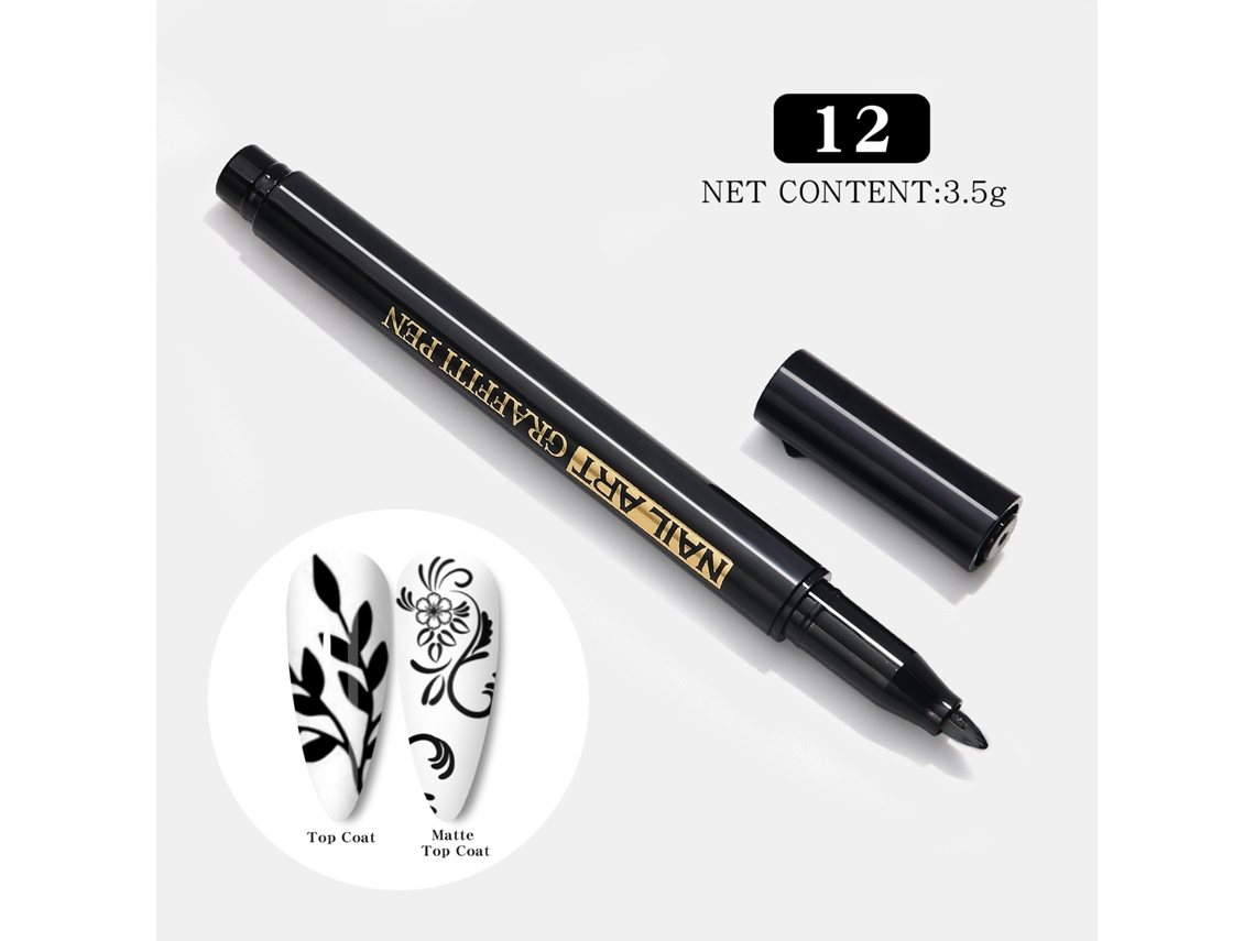 12pcs Caneta De Esmalte Em Gel Seco Rápido Ferramenta De Arte De Unhas Para Mulheres E Meninas Beleza Das Unhas